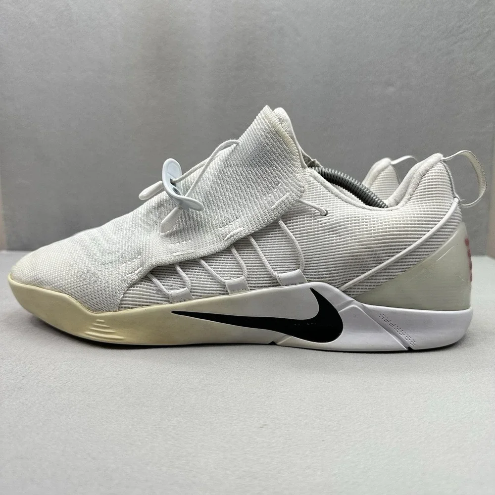 Nike Kobe A.D. NXT Mens Size 11.5 Basketball Shoes White / Black Mamba FastFit